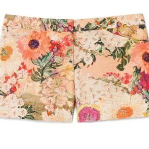 New, Never Worn, Tory Burch Edith Shorts, Size 4, Floral Multi